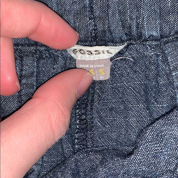 Denim Fossil Shorts - Picture 3 of 3